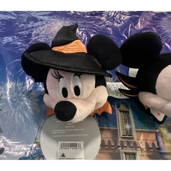 2025 Disney Parks Create Your Own Headband Halloween MICKEY & MINNIE Plush New - Picture 2 of 6